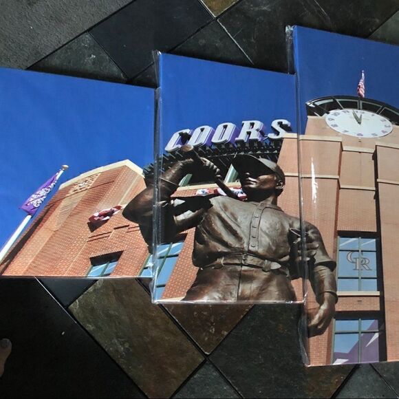 Colorado Rockies Coors Field 5 piece Canvas Set-factory sealed - Picture 5 of 5
